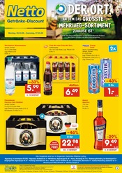 Bier im Netto Marken-Discount Prospekt in Regenstauf Aktueller Netto Marken-Discount Prospekt mit Bier, "DER ORT, AN DEM DU IMMER AUSGEZEICHNETE PREISE FINDEST.", Seite 1