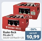 Pils im Angebot bei aktiv & irma in Oldenburg Pils Angebote von Haake-Beck bei aktiv & irma Oldenburg für 10,99 €