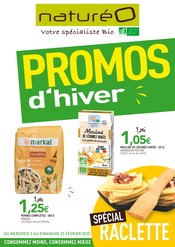 Catalogue Magasins Bio NaturéO en cours à Sartrouville et alentours, "PROMOS d'hiver", 18 pages, 05/02/2025 - 23/02/2025