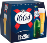 Bière Blonde 1664 en promo chez Auchan Hypermarché Carcassonne à 7,51 €