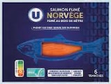 Saumon atlantique fumé norvège - U en promo chez Super U Compiègne à 7,72 €