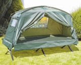 toom Baumarkt Lünen - Feldbett mit Zelt Angebot im Prospekt Feldbett mit Zelt bei toom Baumarkt im Lünen Prospekt für 69,99 €