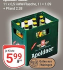 Radler Angebote von Apoldaer bei GLOBUS Gera für 5,99 €