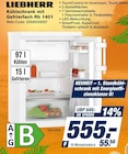 Aktuelle Kühlschrank Angebote bei expert in Bautzen Aktuelles Kühlschrank mit Gefrierfach Rb 1401 Angebot bei expert in Bautzen ab 555,00 €