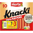 Knacki - HERTA en promo chez Carrefour Brest à 1,99 €