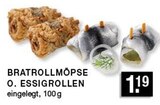 Aktuelles BRATROLLMÖPSE O. ESSIGROLLEN Angebot bei E center in Düsseldorf ab 1,19 €