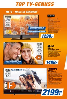 Fernseher im expert Prospekt "Top Angebote" mit 16 Seiten (Unna)