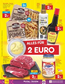 Rindfleisch im Netto Marken-Discount Prospekt "Aktuelle Angebote" mit 59 Seiten (Fürth)