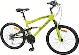 VTT 24" tout suspendu 18 vitesses - CYCLES MERCIER en promo chez Carrefour Clermont-Ferrand à 189,99 €