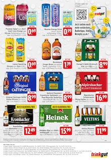 Bier im aktuellen Trinkgut Prospekt (Frankfurt (Main)) Bier im Trinkgut Prospekt "Aktuelle Angebote" mit 6 Seiten (Frankfurt (Main))
