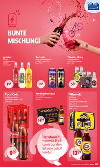 Cola im Getränke Hoffmann Prospekt "Aktuelle Angebote" mit 8 Seiten (Rheine)
