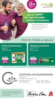 Aktueller mea - meine apotheke Prospekt für München mit  Seiten
