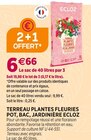 Promo TERREAU PLANTES FLEURIES POT, BAC, JARDINIÈRE à 6,66 € dans le catalogue Delbard à Magland
