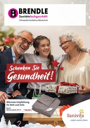Sanitätsfachgeschäft Brendle Prospekt für Schwäbisch Gmünd mit 6 Seiten Sanitätsfachgeschäft Brendle Prospekt für Schwäbisch Gmünd: "Schenken Sie Gesundheit!", 6 Seiten, 13.11.2023 - 31.01.2024