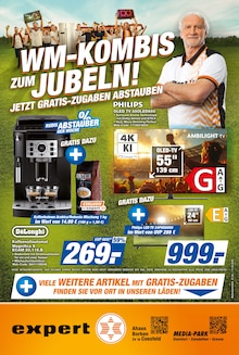 Fernseher im expert Prospekt "Top Angebote" mit 18 Seiten (Rheine)