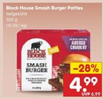 Smash Burger Patties von Block House für 4,99 € bei Netto Marken-Discount im Angebot Smash Burger Patties von Block House im aktuellen Netto Marken-Discount Prospekt