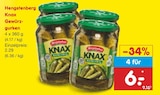 Knax Gewürzgurken Angebote von Hengstenberg bei Netto Marken-Discount Neuss für 6,00 €