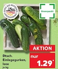Kaufland Siegburg - Dtsch. Einlegegurken, lose Angebot im Prospekt Dtsch. Einlegegurken, lose bei Kaufland im Siegburg Prospekt für 1,29 €