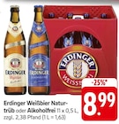 Weißbier Naturtrüb im Angebot bei E center in Waiblingen Weißbier Naturtrüb Angebote von Erdinger bei E center Waiblingen für 8,99 €