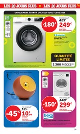 Promos Lave-Linge dans le catalogue "SUPER U" de Super U Lave-Linge en promo dans le catalogue Super U à la page 39