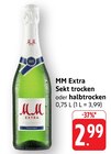 Sekt trocken Angebote von MM Extra bei E center Leinfelden-Echterdingen für 2,99 €
