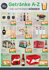Aktueller Getränke A-Z Prospekt mit Bier, "DIE GETRÄNKEKÖNNER", Seite 1
