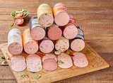 Schiller GQB Strohschwein Frischwurst-Aufschnitt Angebote von Land Bauern Strohschwein bei REWE Erlangen für 1,11 €
