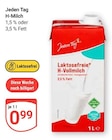 H-Milch im Angebot bei GLOBUS in Erlangen H-Milch Angebote von Jeden Tag bei GLOBUS Erlangen für 0,99 €