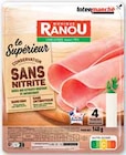 Intermarché Couzon-Au-Mont-d'Or - Promo Jambon conservation sans nitrite Promo Jambon conservation sans nitrite à 1,57 € dans le catalogue Intermarché à Couzon-Au-Mont-d'Or