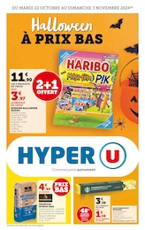 Catalogue Supermarchés Hyper U en cours à Burie et alentours, HALLOWEEN À PRIX BAS, 44 pages, 22/10/2024 - 03/11/2024