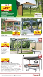 Pavillon Angebot im aktuellen toom Baumarkt Prospekt auf Seite 13