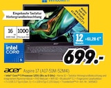 Aspire 17 (A17-51M-52M4) bei MEDIMAX im Neuruppin Prospekt für 699,00 €