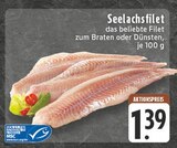 Aktuelle Seelachs Angebote bei E center in Wuppertal Aktuelles Seelachsfilet Angebot bei E center in Wuppertal ab 1,39 €