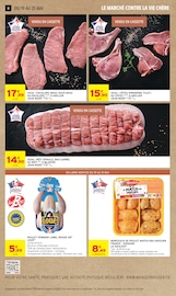 Promos Viande dans le catalogue "25% DE REMISE IMMÉDIATE OU D'AVANTAGE CARTE" de Intermarché Super Viande en promo dans le catalogue Intermarché Super à la page 8