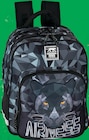 Sac à dos 2 compartiments Ace Noir - AIRNESS en promo à 25,83 € chez Intermarché Super Sac à dos 2 compartiments Ace Noir - AIRNESS dans le catalogue Intermarché Super