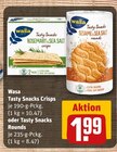 Tasty Snacks Crisps oder Tasty Snacks Rounds Angebote von Wasa bei REWE Leipzig für 1,99 €