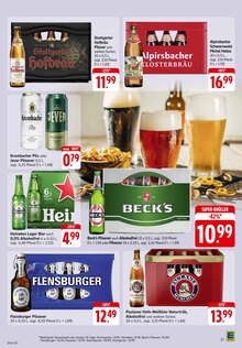 Bier im E center Prospekt "Aktuelle Angebote" mit 50 Seiten (Kirchheim (Teck))