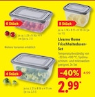 Lidl Passau - Frischhaltedosen-Set Angebot im Prospekt Frischhaltedosen-Set bei Lidl im Passau Prospekt für 2,99 €