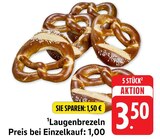 EDEKA Butzbach - Laugenbrezeln Angebot im Prospekt Laugenbrezeln bei EDEKA im Butzbach Prospekt für 3,50 €
