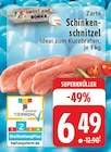 Zarte Schinkenschnitzel bei E center im Hückelhoven Prospekt für 6,49 €