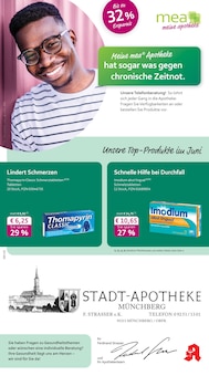 Aktueller mea - meine apotheke Prospekt für Münchberg und Ungebung, Seiten zum blättern mea - meine apotheke Prospekt Unsere Juni-Angebote mit Seiten in Münchberg und Umgebung