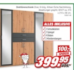 Möbel AS Stockach - Drehtürenschrank Diver Angebot im Prospekt Drehtürenschrank Diver bei Möbel AS im Stockach Prospekt für 399,95 €