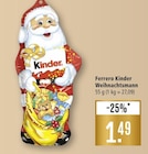 Kinder Weihnachtsmann Angebote von Ferrero bei Marktkauf Rottenburg für 1,49 €