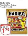 Aktuelle Haribo Angebote bei GLOBUS in Siegen (Universitätsstadt) Aktuelles Minis Angebot bei GLOBUS in Siegen (Universitätsstadt) ab 1,79 €