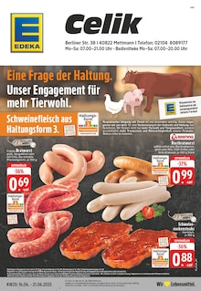 Aktueller EDEKA Prospekt "Aktuelle Angebote" Seite 1 von 24 Seiten für Mettmann