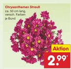 Chrysanthemen Strauß Angebote bei Netto Marken-Discount Augsburg für 2,99 €