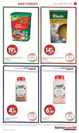 Prix et réduction Semoule dans le prospectus Intermarché en cours Offre Semoule dans le catalogue Intermarché du moment à la page 7