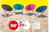 Fauteuil pliant MOA - Hyper U à Périgueux Fauteuil pliant MOA en promo chez Hyper U Périgueux à 24,50 €