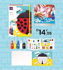 Peinture aux doigts - Créa en promo chez JouéClub Albi à 14,99 €