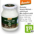 Aktuelle Joghurt Angebote bei EDEKA in Mainz Aktuelles Unsere Heimat – echt & gut Bio-Joghurt mild Angebot bei EDEKA in Mainz ab 1,59 €